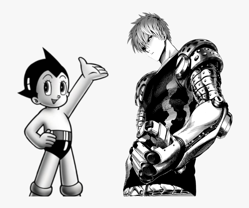 Transparent Astro Boy Png - One Punch Man Manga Genos, Png Download, Free Download