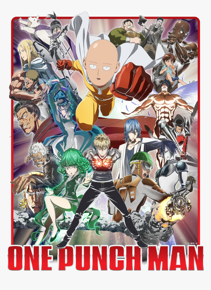 One Punch Man All Characters, HD Png Download, Free Download