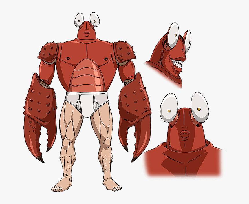 One Punch Man Crab Guy, HD Png Download - kindpng.