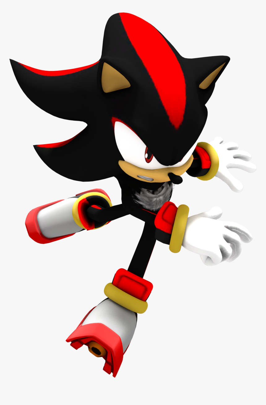 Sonic The Hedgehog Png - Shadow The Hedgehog Running Png, Transparent Png, Free Download