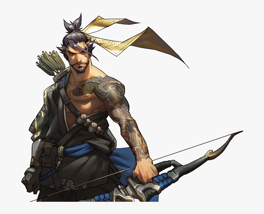 Hanzo Poses, HD Png Download, Free Download