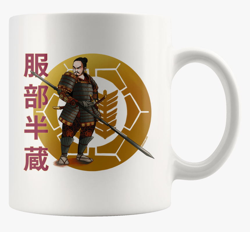 Hattori Hanzo White Mug 11oz Hattori Hanzo I Drinkware - Beer Stein, HD Png Download, Free Download