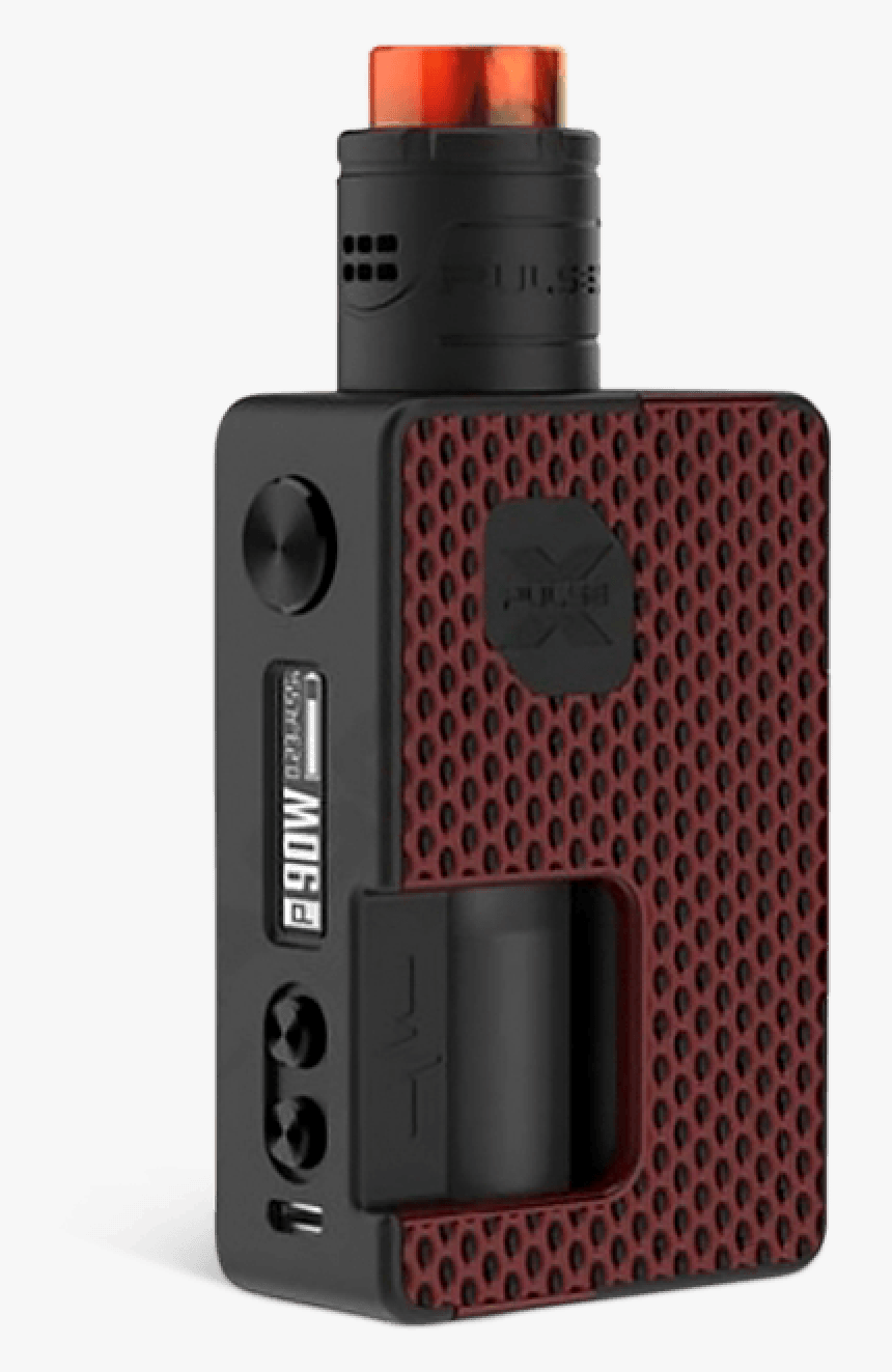 Vandy Vape Pulse X 90w Squonk Kit G10 Edition Red - Vandy Vape Pulse 90w, HD Png Download, Free Download