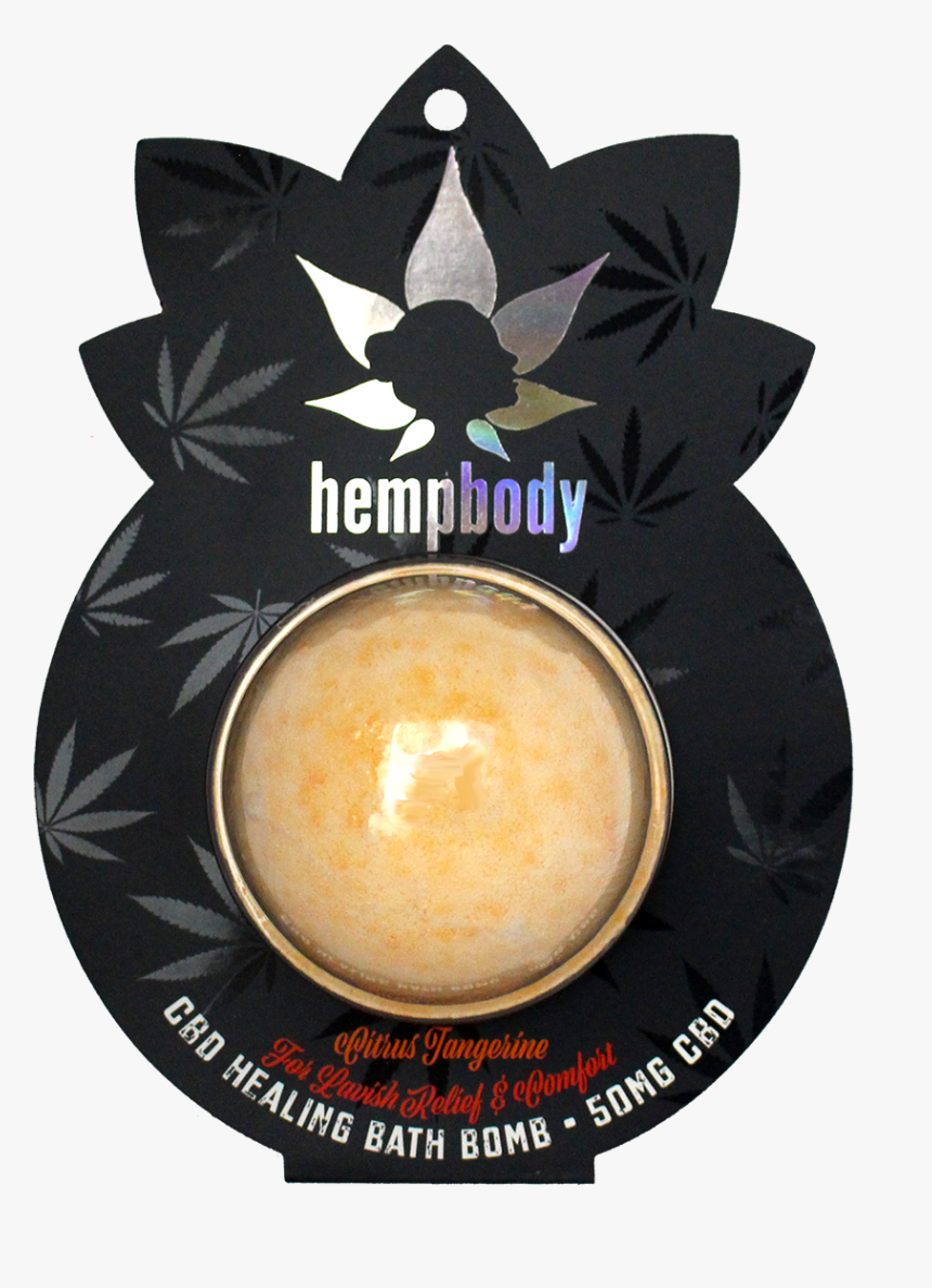 Hempbody Citrus Tangerine Bath Bomb - Bath Bomb, HD Png Download, Free Download