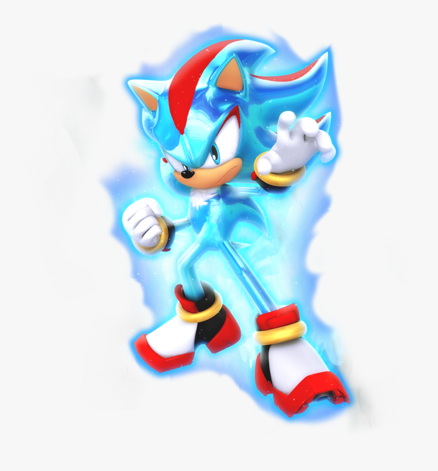 Super Shadow Blue Sonic, HD Png Download, Free Download