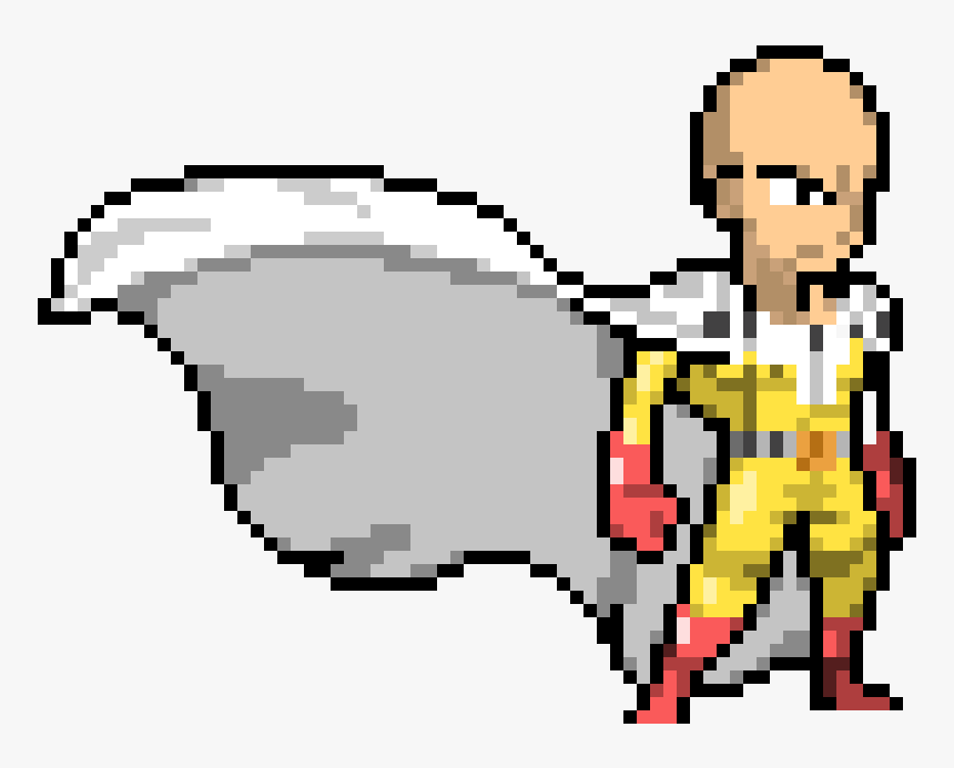 One Punch Man Pixel, HD Png Download, Free Download
