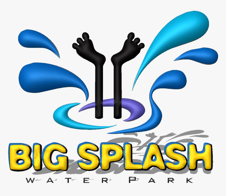 Water Puddle Clip Art - Big Splash Clipart, HD Png Download, Free Download