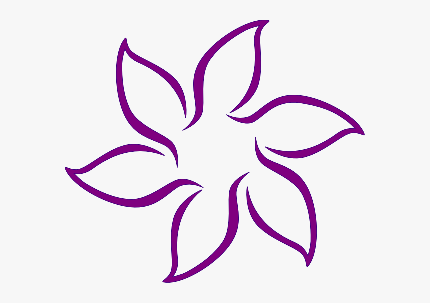 Lavender Flower Clipart - Flower Mothers Day Drawings, HD Png Download, Free Download