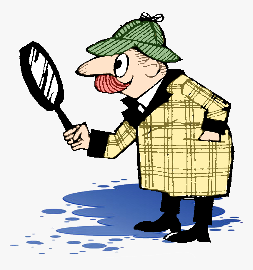 Inspector In Puddle - Research Clipart Black And White, HD Png Download, Free Download
