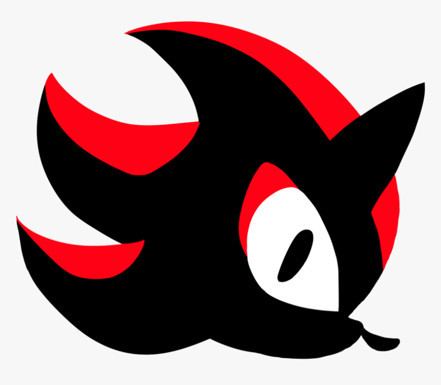 Shadow The Hedgehog Head Logo - Shadow The Hedgehog Head, HD Png Download, Free Download