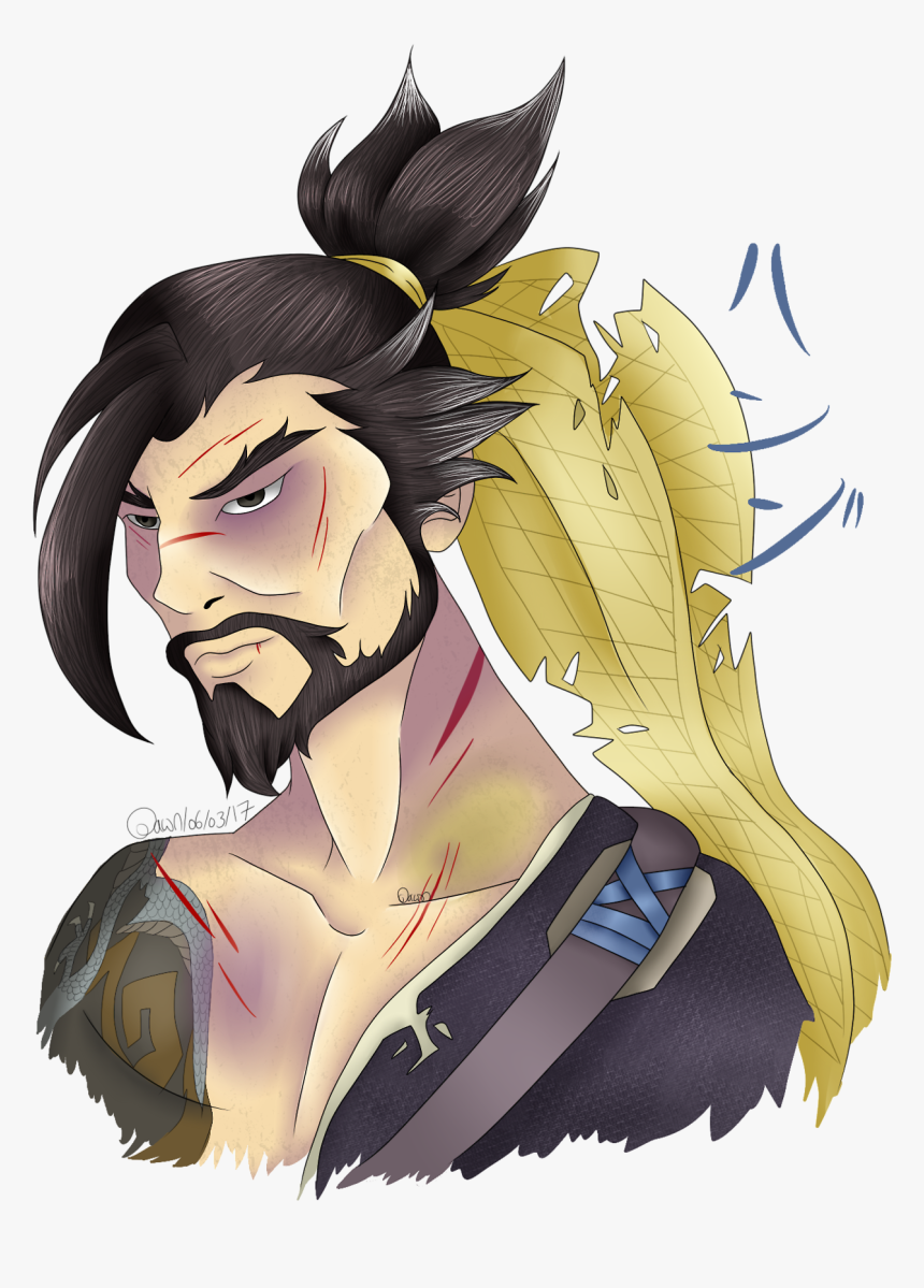 Hanzo Shimada Ow Hanzo Hanzo Overwatch Overwatch Hanzo - Cartoon, HD Png Download, Free Download