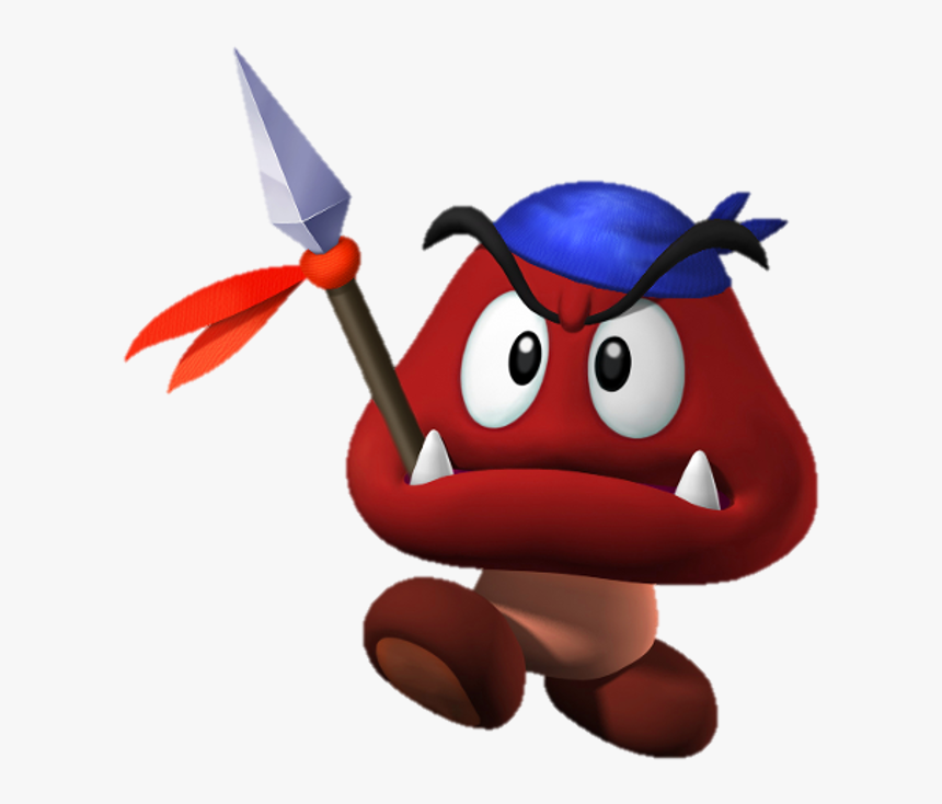 Goomba With A Hat - Gumbo Mario, HD Png Download, Free Download