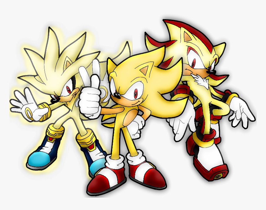 Sonic Shadow Silver - Sonic Shadow Silver Png, Transparent Png, Free Download