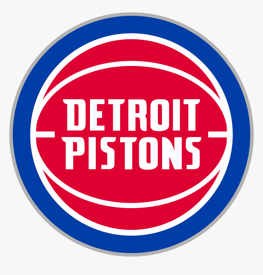 Detroit Pistons Logo Transparent - Detroit Pistons Logo Png, Png Download, Free Download