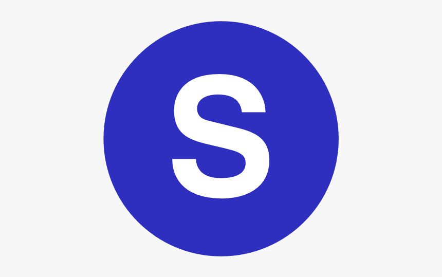 Letter S In A Cercle Blue Svg Clip Arts - J & J Barber Shop Smithfield, HD Png Download, Free Download