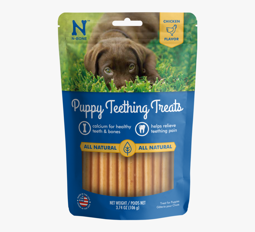 N Bone Puppy Teething Treats Chicken Flavor Dog Treats - N Bone Puppy Teething Treats, HD Png Download, Free Download