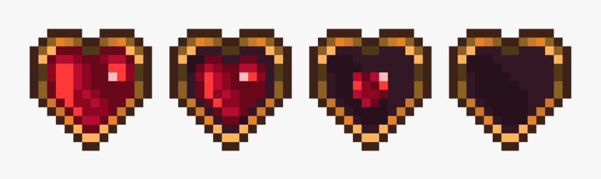 2d Pixel Hearts, HD Png Download, Free Download