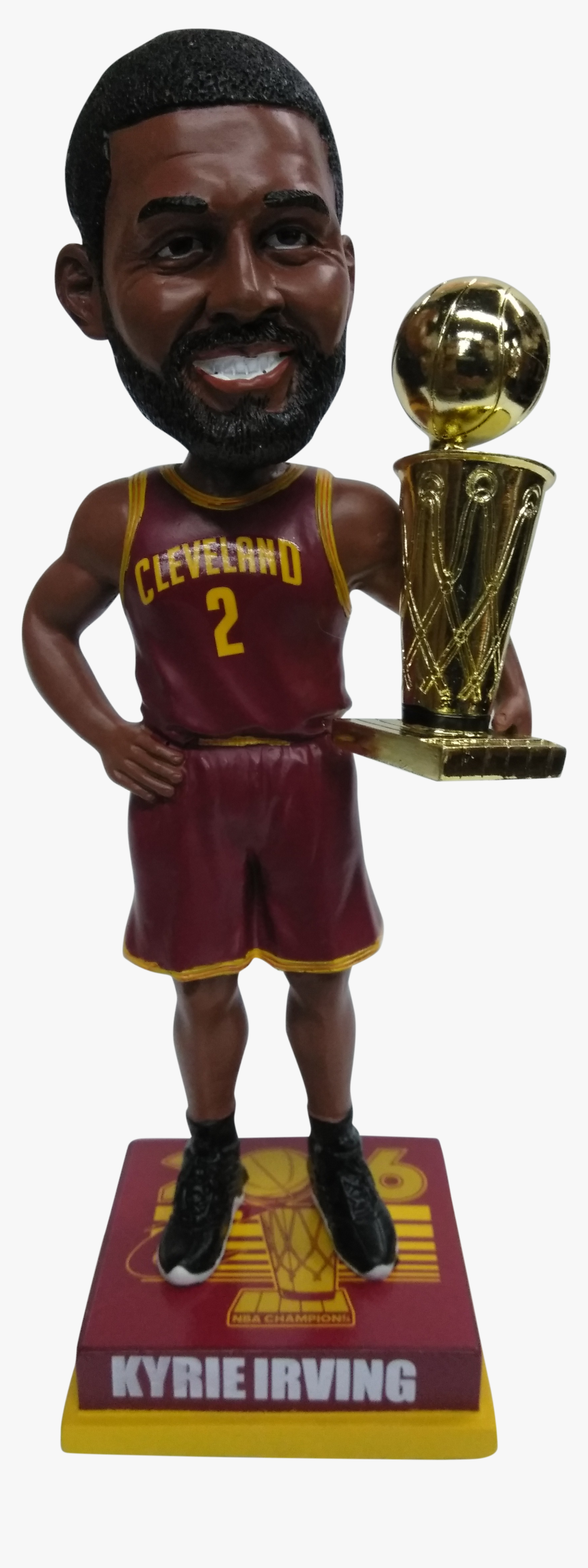 Kyrie Irving Cleveland Cavaliers Wine Jersey 2016 Nba - Figurine, HD Png Download, Free Download