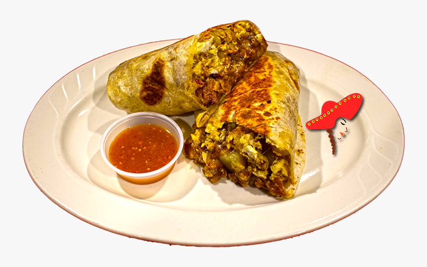 Lindas Taqueria Mexican Food Breakfast Desayuno Burrito - Fried Food, HD Png Download, Free Download