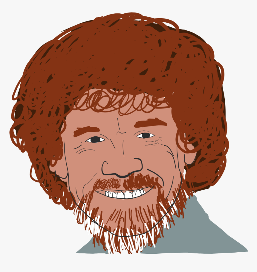 Bob Ross Png, Transparent Png, Free Download