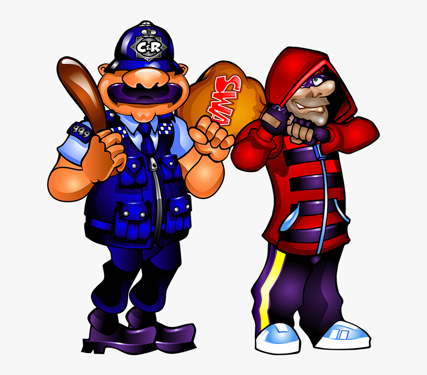 Cops `n´robbers Millionaries Row - Cops And Robbers Clipart, HD Png Download, Free Download