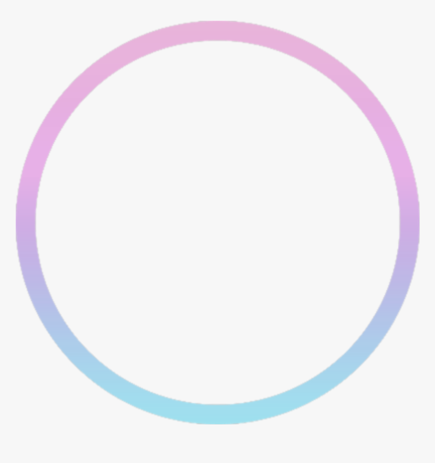 #outline #circle #pastel - Circle, HD Png Download, Free Download