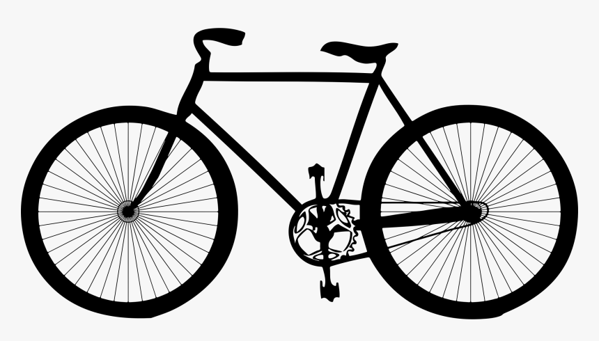 Cycle Image Library Download - Bike Silhouette Transparent, HD Png Download, Free Download