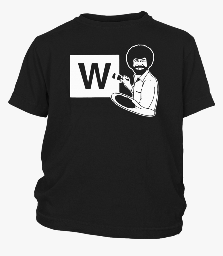 Bob Ross Cubs Shirt - Football Lineman Mom Shirts, HD Png Download, Free Download