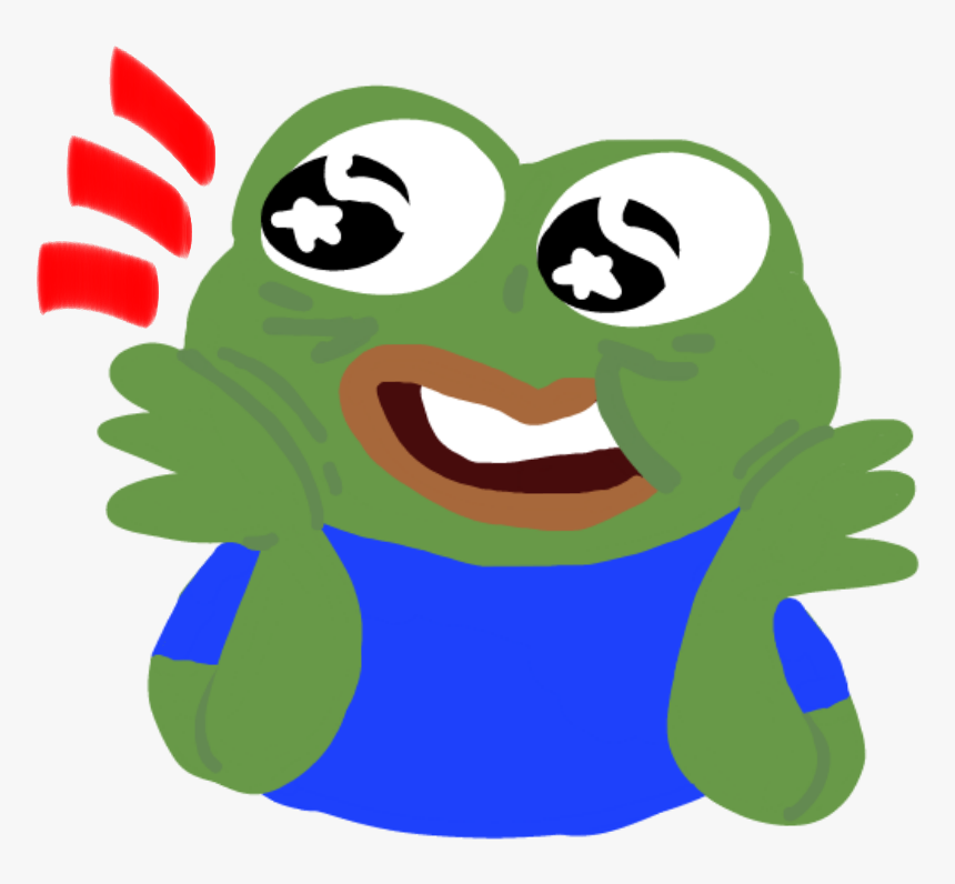 Happy Pepe Png - Pepe Png Happy, Transparent Png, Free Download