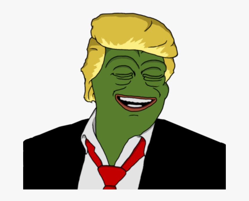 President Trump As Pepe The Fascist Frog - Trump Pepe Transparent, HD Png Download, Free Download