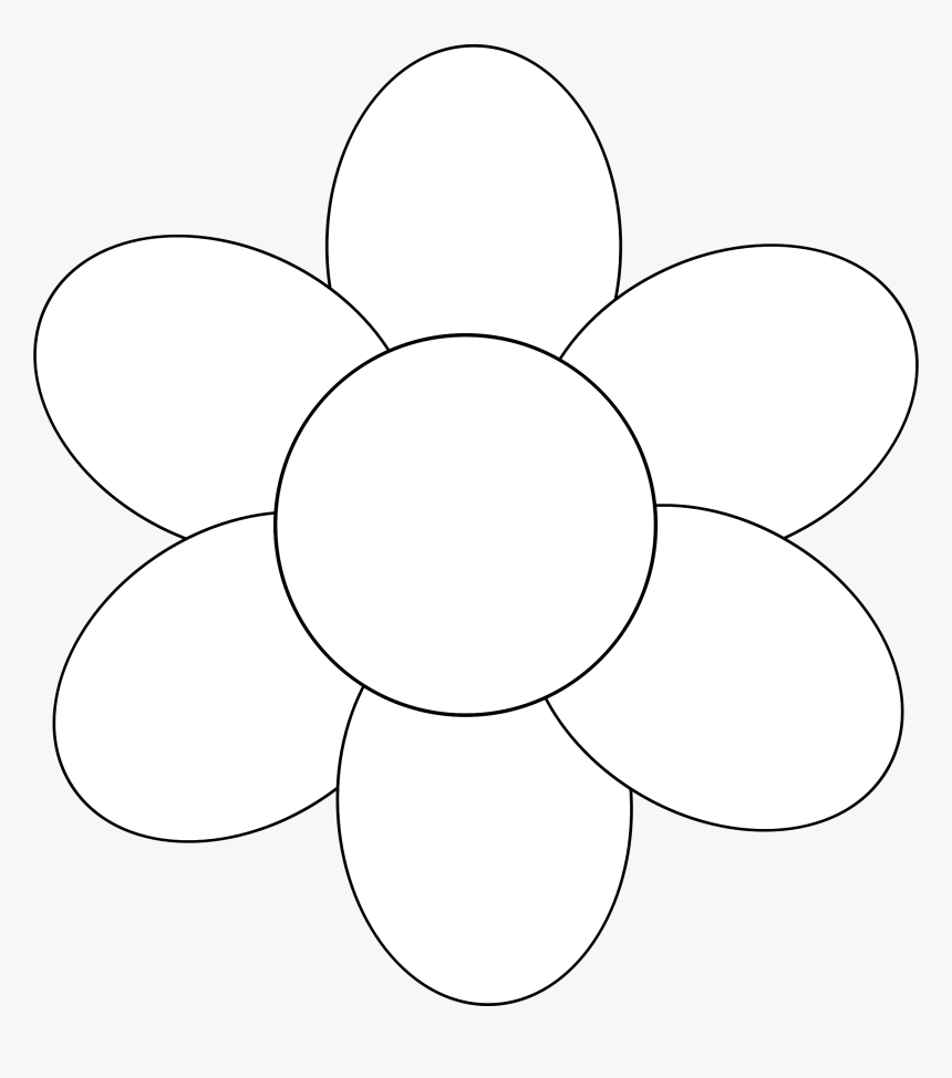 Mothers Day Flower Template, HD Png Download, Free Download