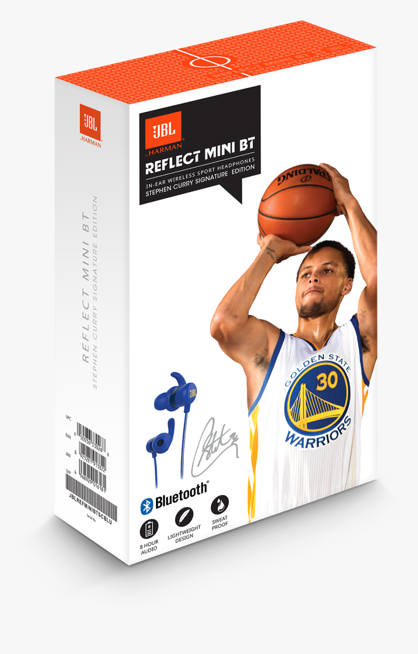 Transparent Stephen Curry Clipart - Jbl Reflect Mini Bt Stephen Curry, HD Png Download, Free Download