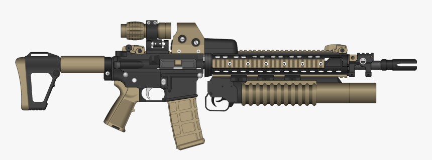 G36c With Grenade Launcher, HD Png Download, Free Download
