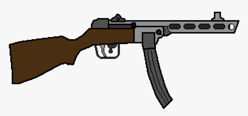 Assault Rifle - Ppsh 41 Clipart, HD Png Download, Free Download