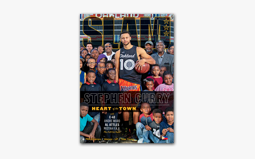 Steph Curry Slam Magazine, HD Png Download, Free Download