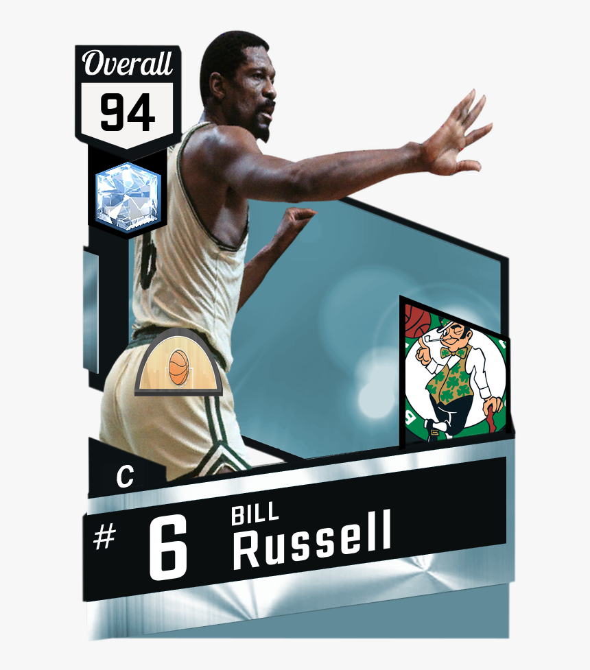 Bill Russell, Dikembe Mutombo, Dennis Rodman, Hakeem - Isaiah Thomas Diamond Card, HD Png Download, Free Download