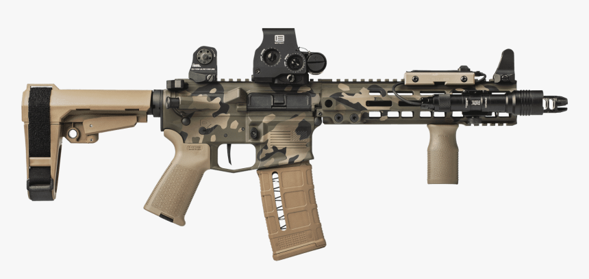 Cerakote By Reprif - Ar 15 Multicam Cerakote, HD Png Download, Free Download