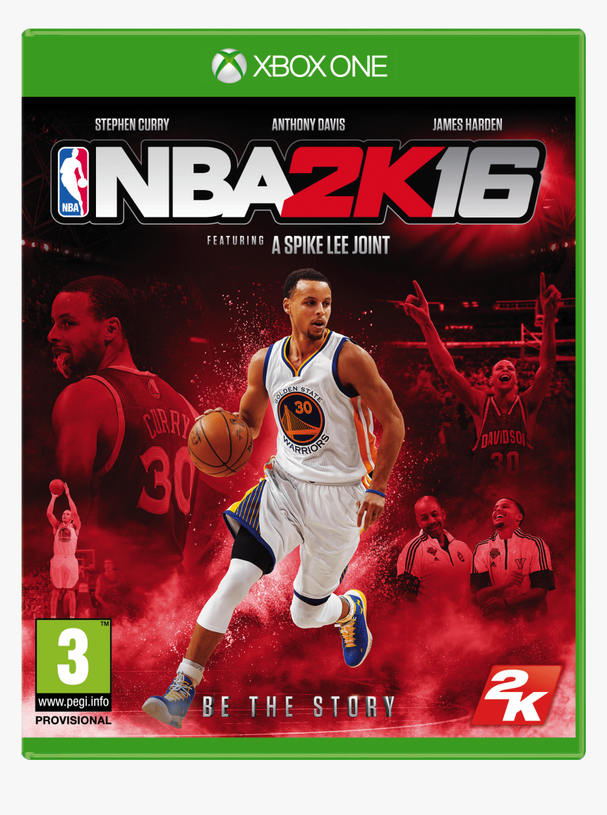 Nba 2k16 Xb1 Fob Curry Eng - Nba 2k16 Ps4 Cover, HD Png Download, Free Download