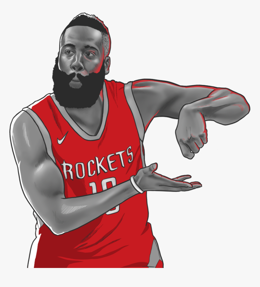 James Harden Transparent Background, HD Png Download - kindpng.