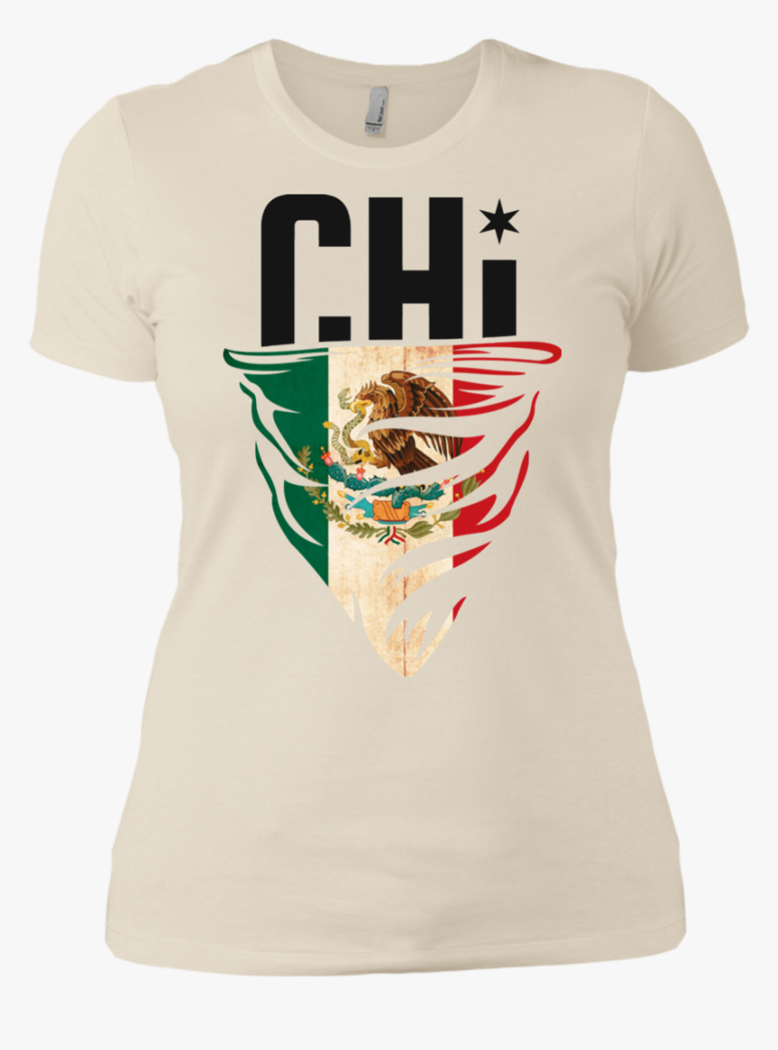 Women"s Black Chi Mexican Flag T-shirt - Flag Of Mexico, HD Png Download, Free Download