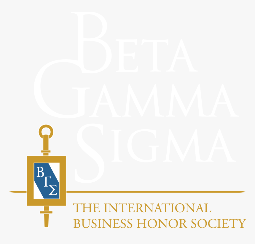 Stacked Clear White Bgs - Beta Sigma Gamma, HD Png Download, Free Download