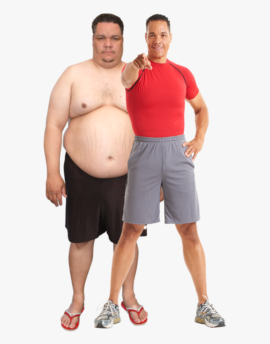 Weight Loss Before And After Png Man - Weight Loss Images Png, Transparent Png, Free Download
