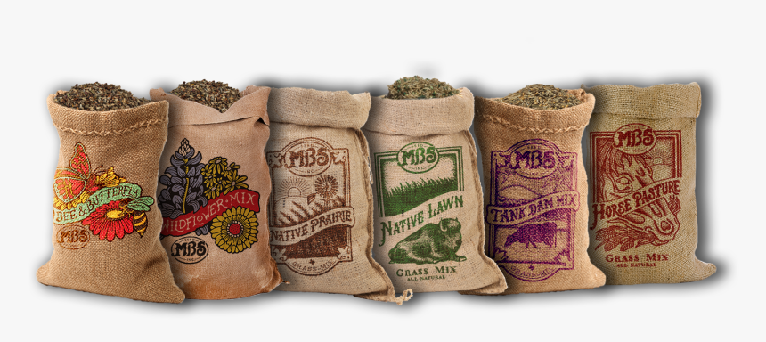 Assorted Collection Of Branded Burlap Bags Containing - Leather, HD Png Download, Free Download