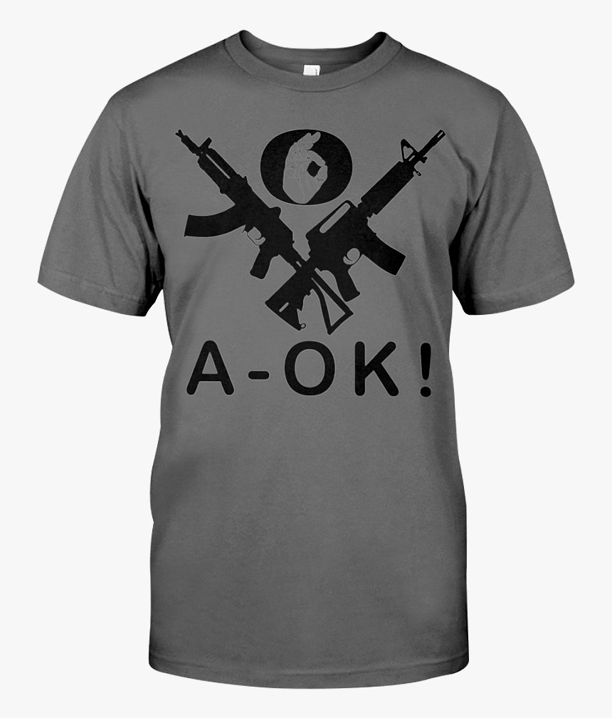 A Ok Hand Black Rifles Men"s T Shirt - T Shirt He Man Skeletor, HD Png Download, Free Download