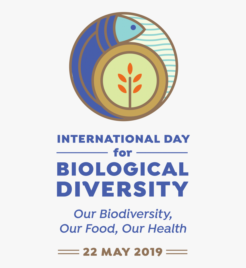 19-00033 Day For Biodiversity Logo English Vertical - Circle, HD Png Download, Free Download