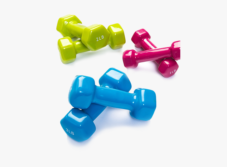 Vinyl Dumbbell Set, HD Png Download, Free Download