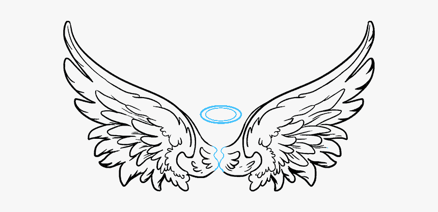 Cartoon Angel Wings Png, Transparent Png, Free Download