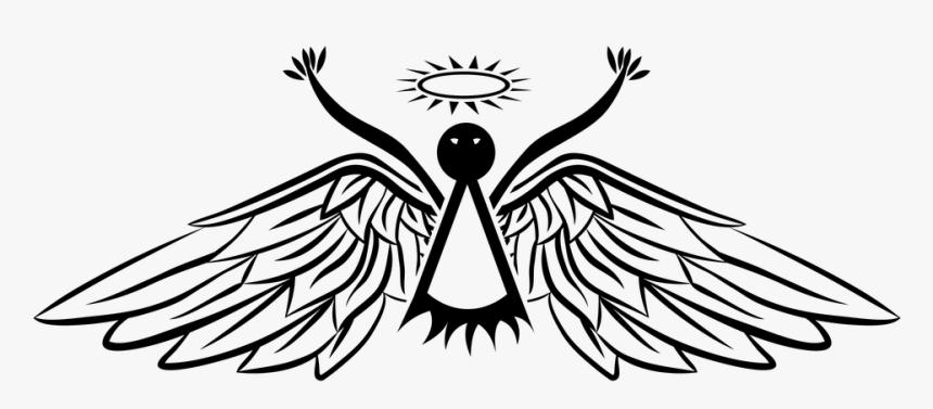 Angel, Symbol, No Background, Halo, Wings, Supplication - Hình Ảnh Không Nền, HD Png Download, Free Download
