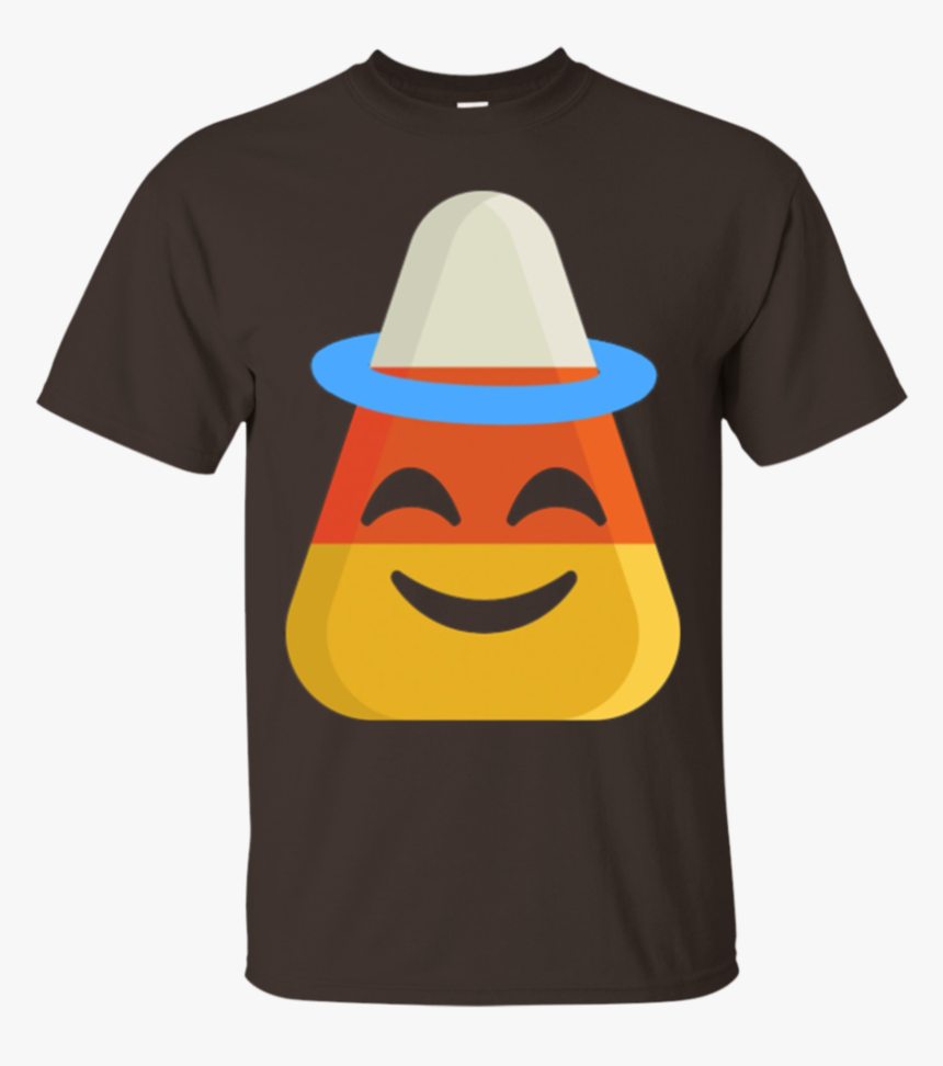 Candy Corn Emoji T-shirt Angel Halo Halloween Costume - Legends Are Born In October 14, HD Png Download, Free Download