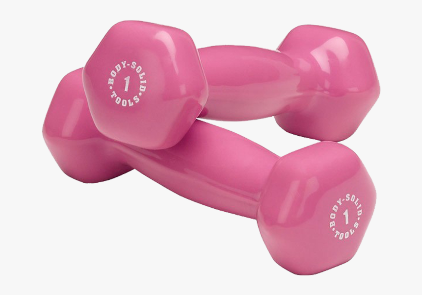 Dumbbells Png - Colored Dumbbell Png, Transparent Png, Free Download